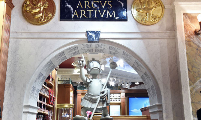Disney Store celebra l’Antica Roma