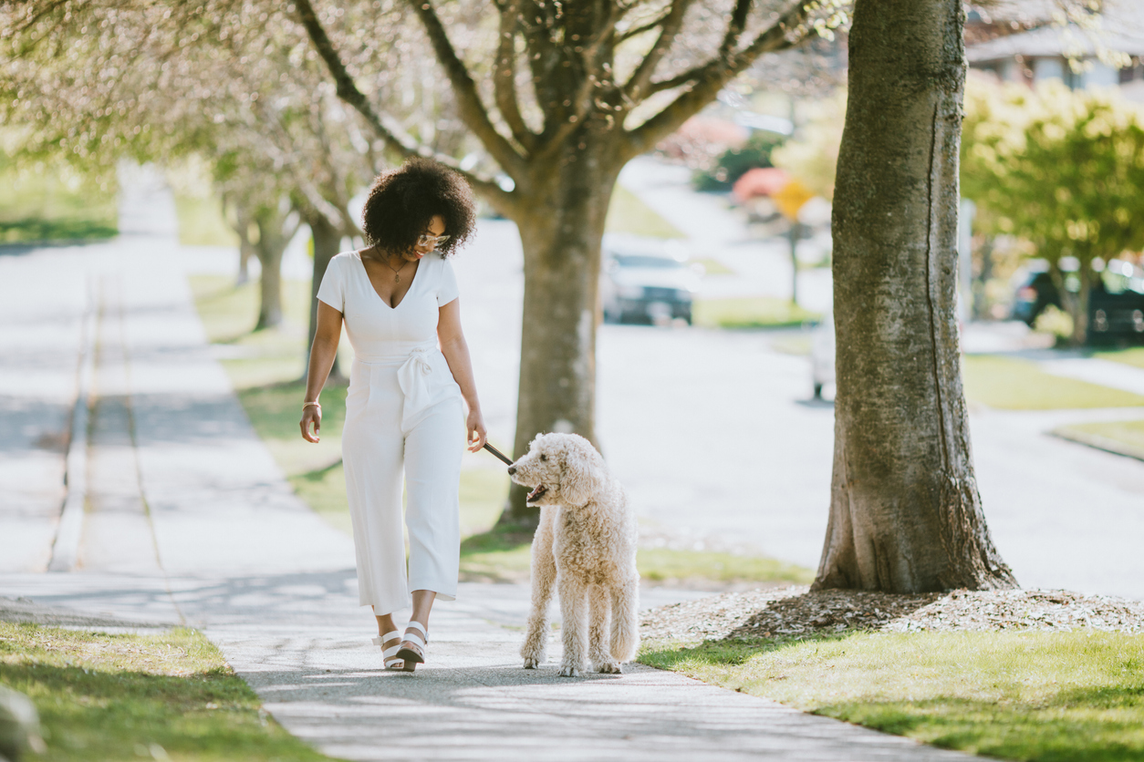 Passeggiare con il cane rende più felici - www.stile.it